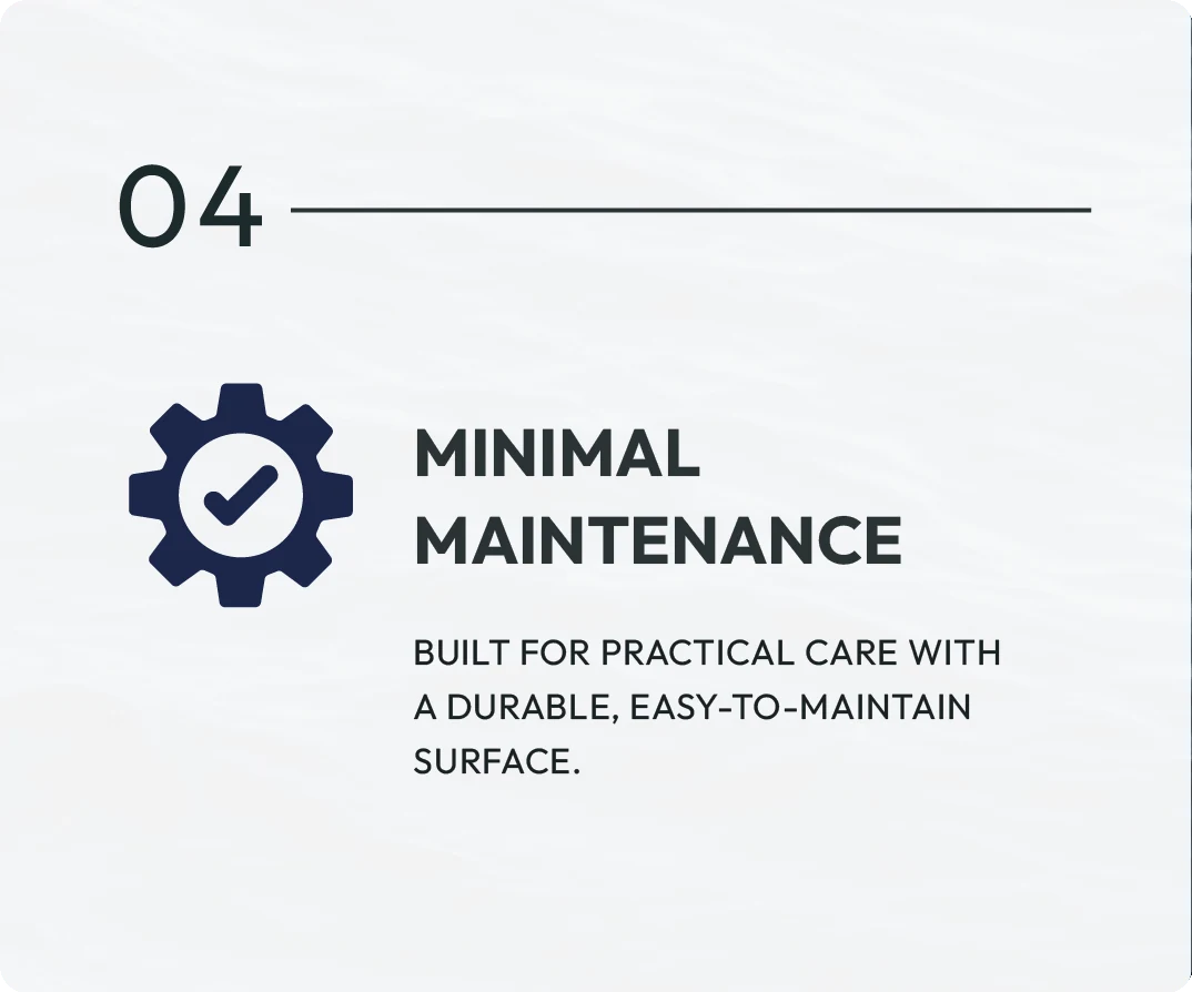 04 Minimal Maintenance